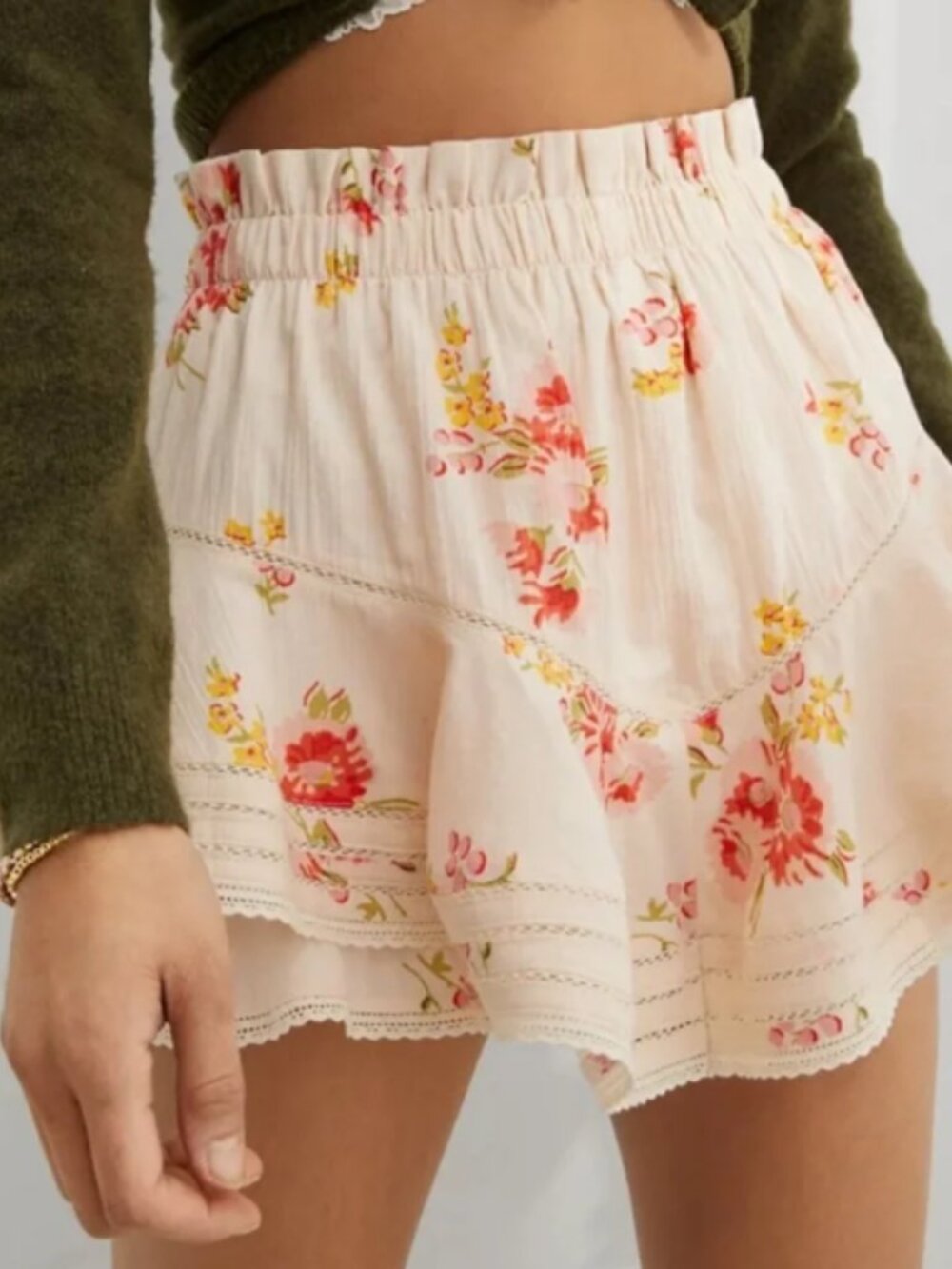 Aerie Rock 'n' Ruffle Skort